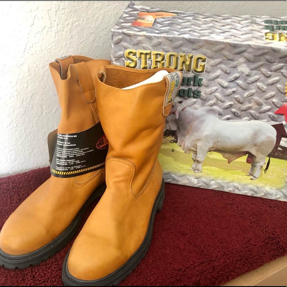 NEW Leather Work Boots